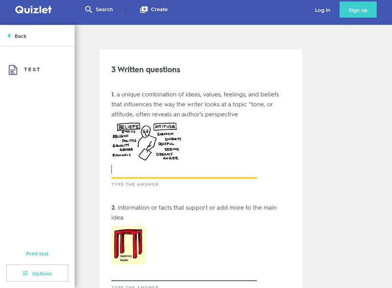 Quizlet: Ccisd 4th Grade Main Idea Test Unknown Type Quizlet: Ccisd 4th Grade Main Idea Test Unknown Type