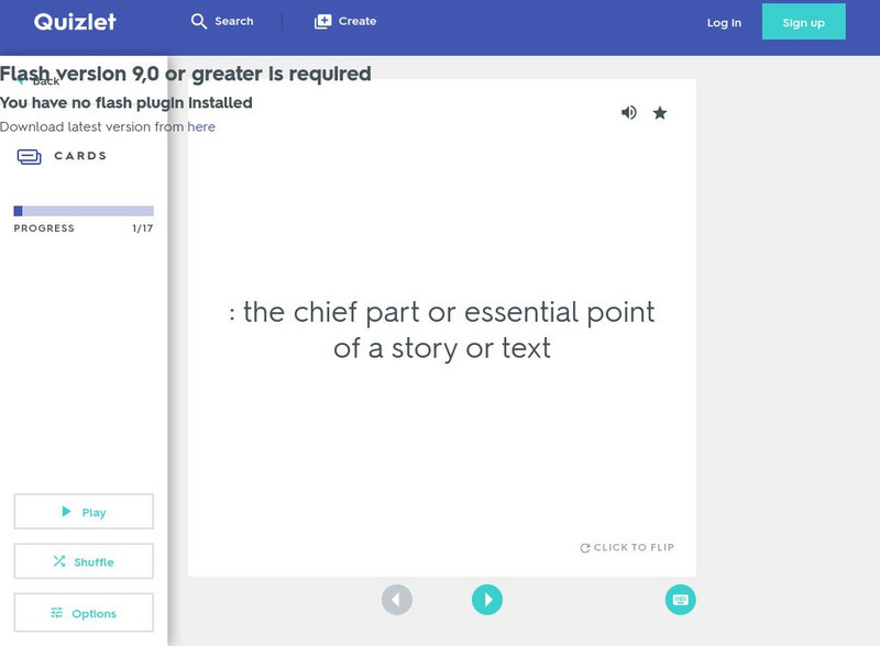 Quizlet: 4th Grade Q. 1: Main Ideas and Supporting Details: Flashcards Activity Quizlet: 4th Grade Q. 1: Main Ideas and Supporting Details: Flashcards Activity