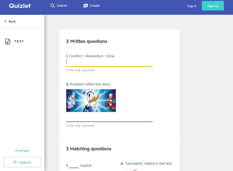 Quizlet: Theme (Implicit vs. Explicit) Test Unknown Type Quizlet: Theme (Implicit vs. Explicit) Test Unknown Type