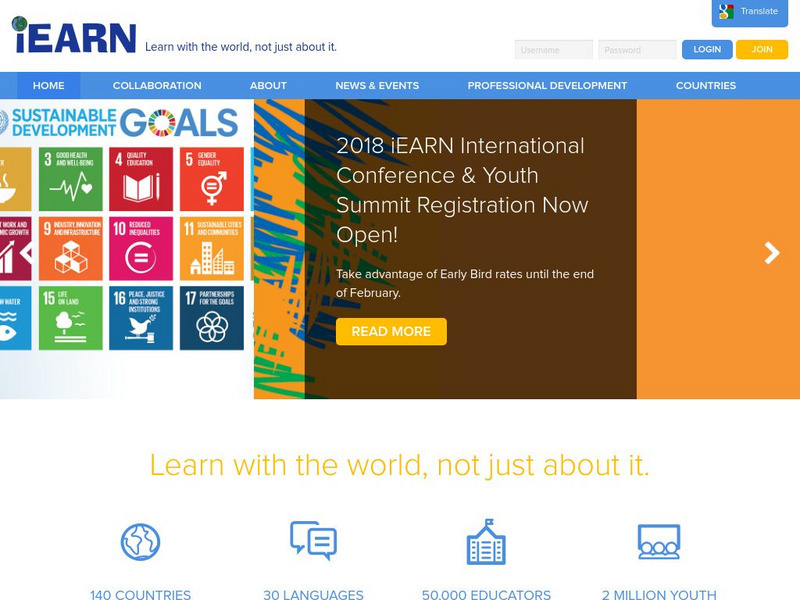 I*earn (International Education and Resource Network) Website I*earn (International Education and Resource Network) Website