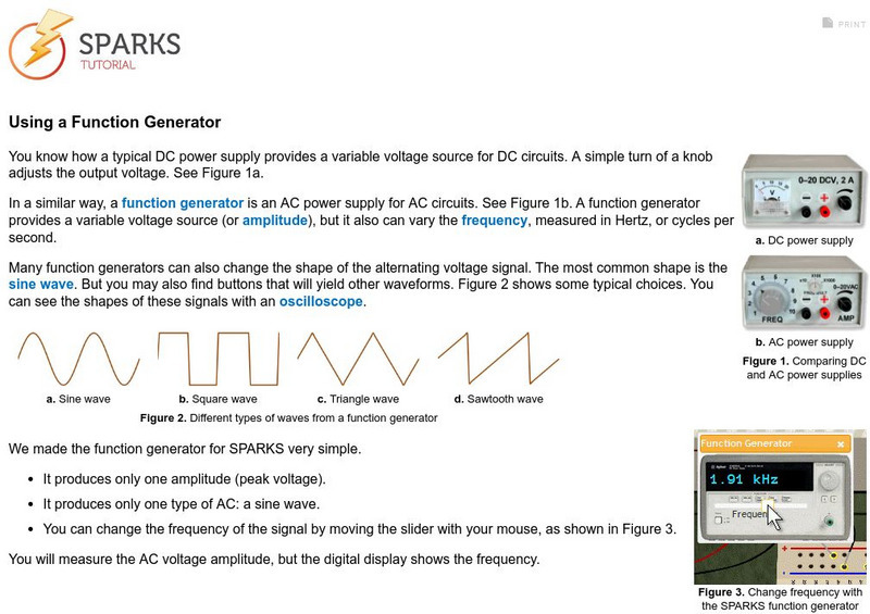 Concord Consortium: Using a Function Generator eBook Concord Consortium: Using a Function Generator eBook