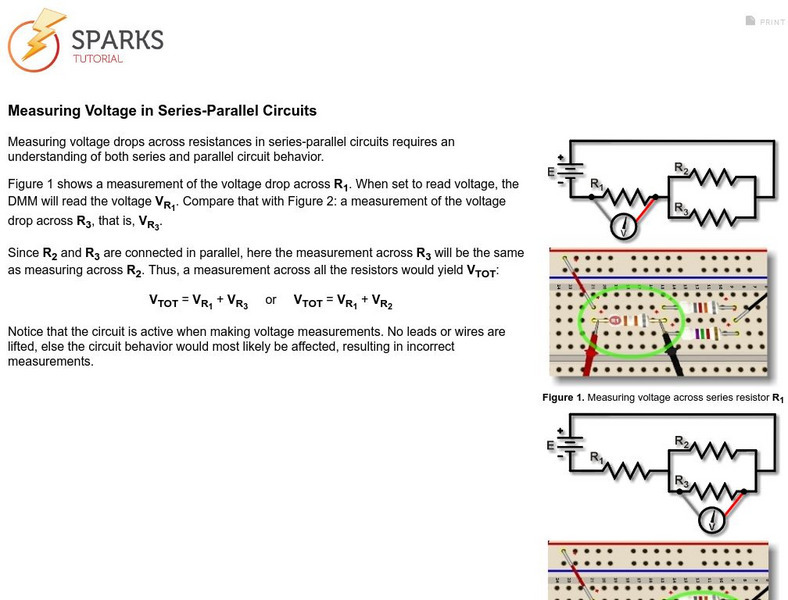 Concord Consortium: Measuring Voltage in Series Parallel Circuits eBook Concord Consortium: Measuring Voltage in Series Parallel Circuits eBook