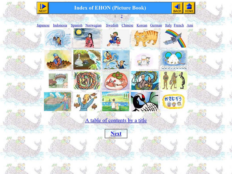 Index of Ehon Graphic Index of Ehon Graphic