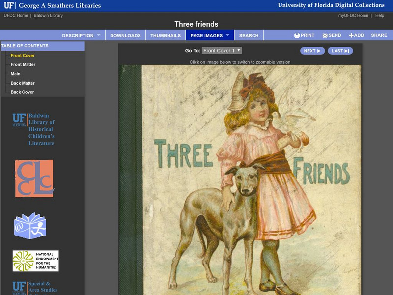 Baldwin Library: Three Friends by Edric Vredenburg Primary Baldwin Library: Three Friends by Edric Vredenburg Primary