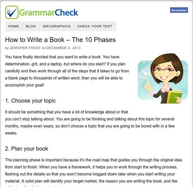 Grammar Check:how to Write a Book the 10 Phases Article Grammar Check:how to Write a Book the 10 Phases Article
