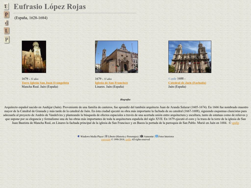 E Pd Lp: Eufrasio Lopez Rojas Handout E Pd Lp: Eufrasio Lopez Rojas Handout