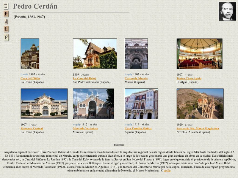 E Pd Lp: Pedro Cerdan Activity E Pd Lp: Pedro Cerdan Activity