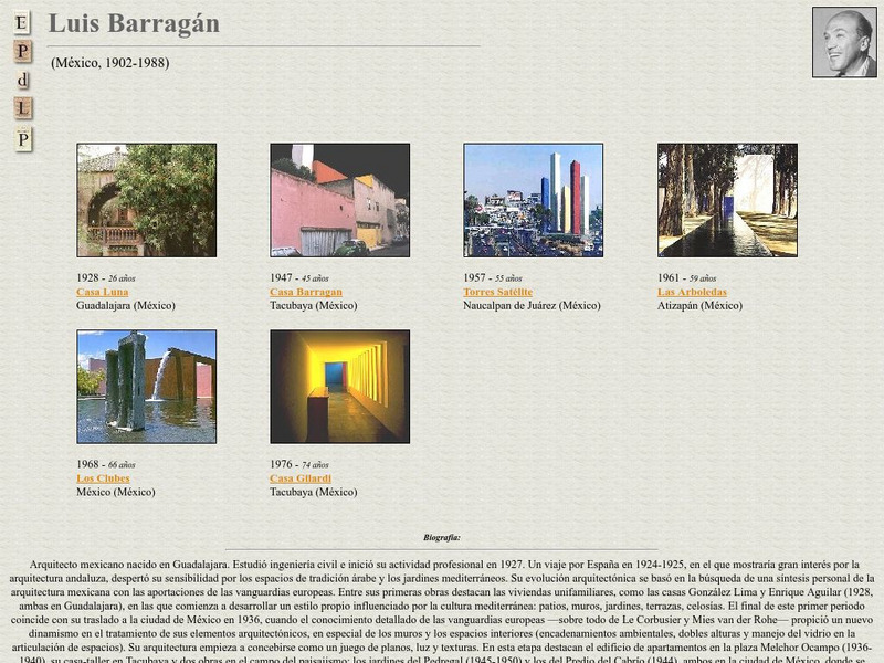 E Pd Lp: Luis Barragan Handout E Pd Lp: Luis Barragan Handout
