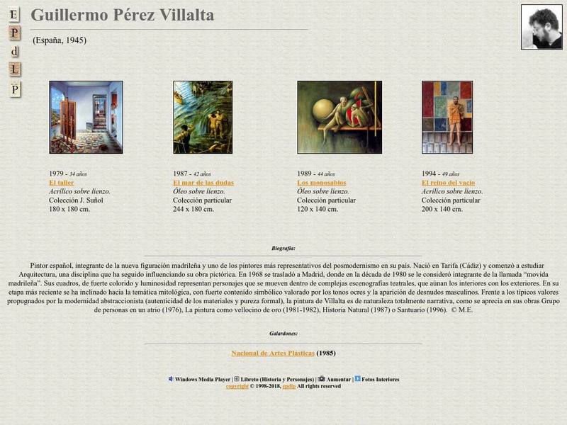 E Pd Lp: Guillermo Perez Villalta Handout