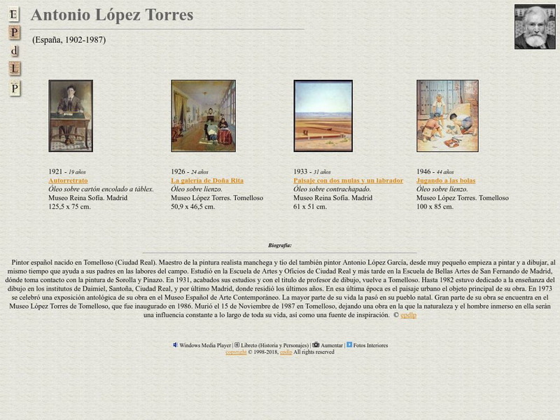 E Pd Lp: Antonio Lopez Torres Handout