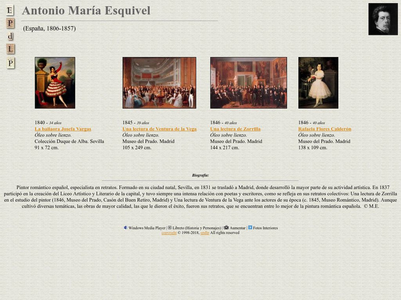 E Pd Lp: Antonio Maria Esquivel Handout