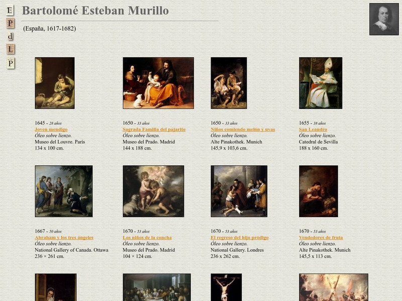 E Pd Lp: Bartolome Esteban Murillo Handout