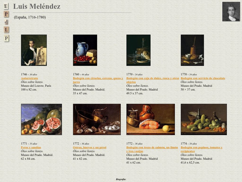 E Pd Lp: Luis Melendez Handout