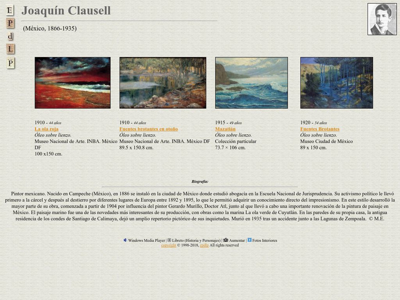 E Pd Lp: Joaquin Clausell Handout