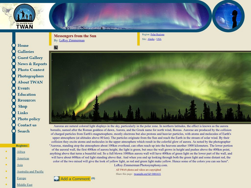 Twan: Messengers From the Sun Graphic