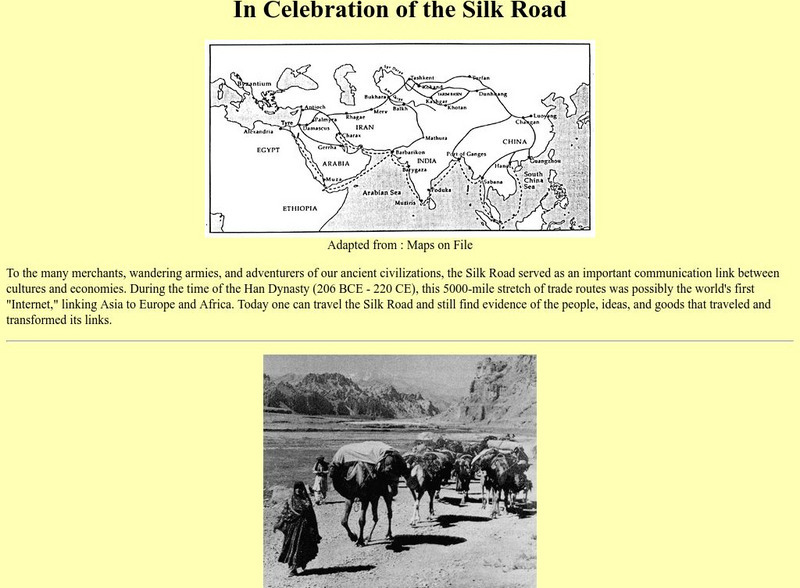 Score: Ca Online Resources for Education: In Celebration of the Silk Road Online Course Score: Ca Online Resources for Education: In Celebration of the Silk Road Online Course