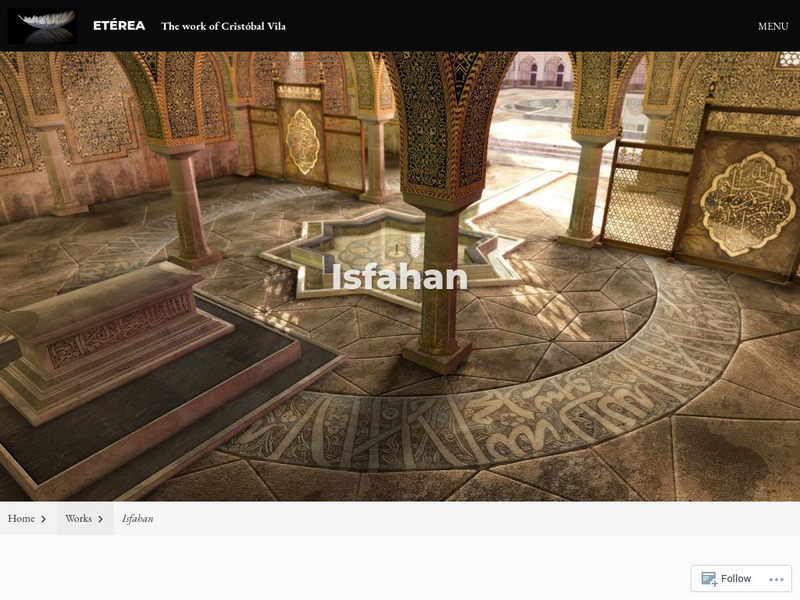 Isfahan: An Animation Inspired by Persian Architecture Graphic Isfahan: An Animation Inspired by Persian Architecture Graphic