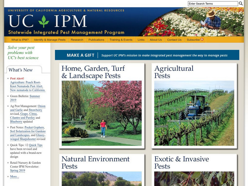 Universtiy of Cal/uc Ipm Online Handout Universtiy of Cal/uc Ipm Online Handout