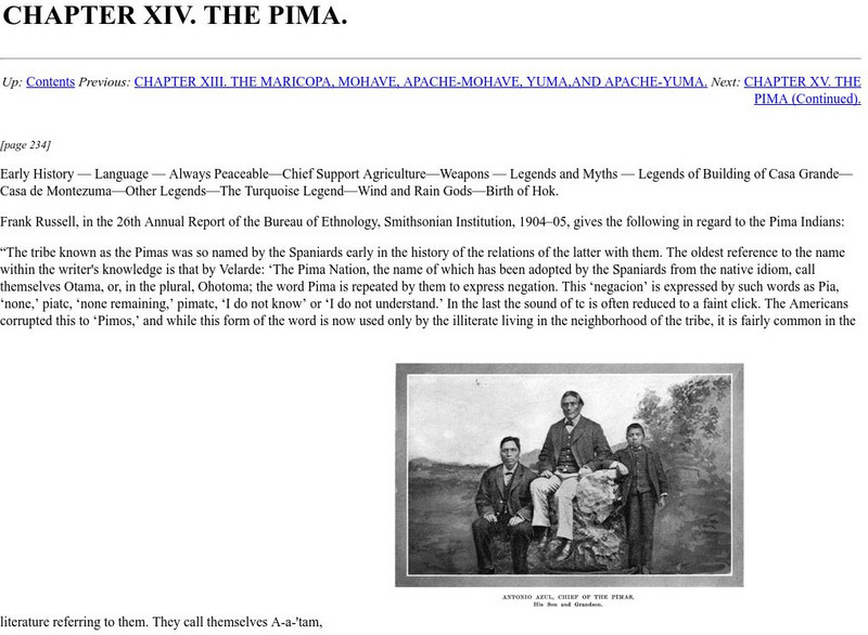 Books of the Southwest: The Pima Website Books of the Southwest: The Pima Website