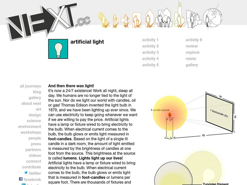 Next: Artificial Light Unit Plan Next: Artificial Light Unit Plan