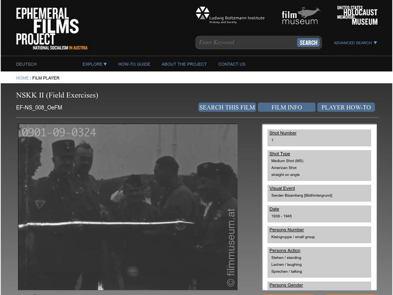 National Socialism in Austria: Nskk Ii (Field Exercises) Instructional Video
