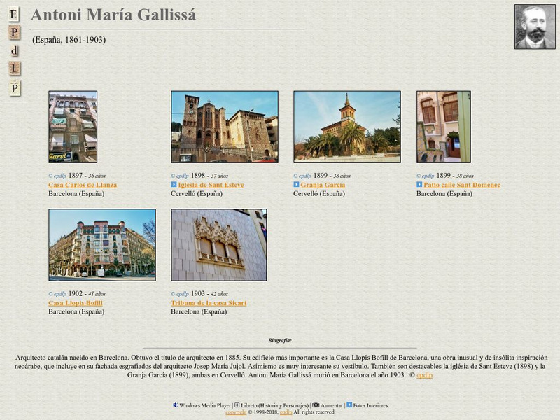 E Pd Lp: Antoni Maria Gallissa Handout