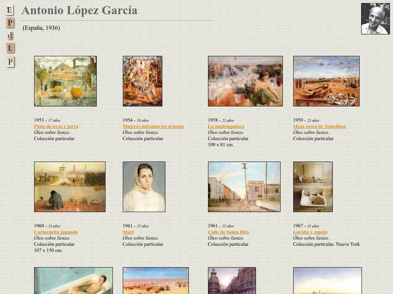 E Pd Lp: Antonio Lopez Garcia Handout