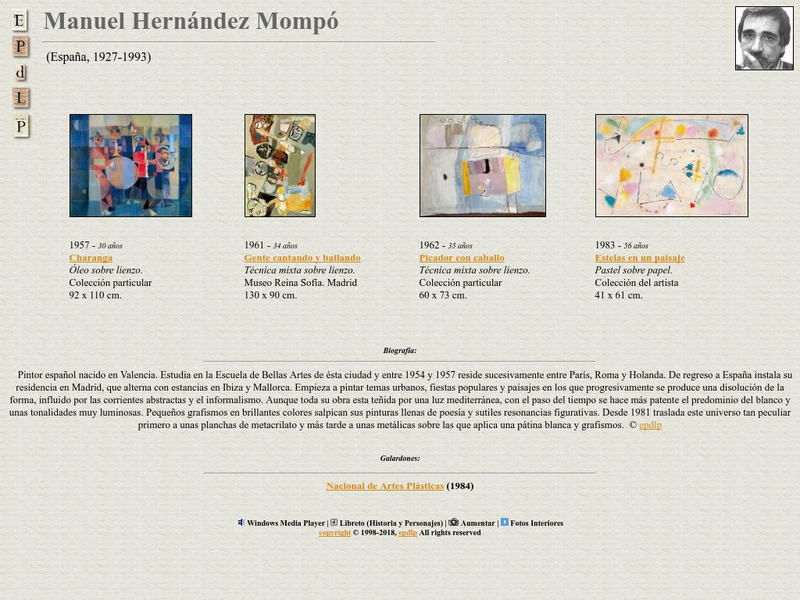 E Pd Lp: Manuel Hernandez Mompo Handout