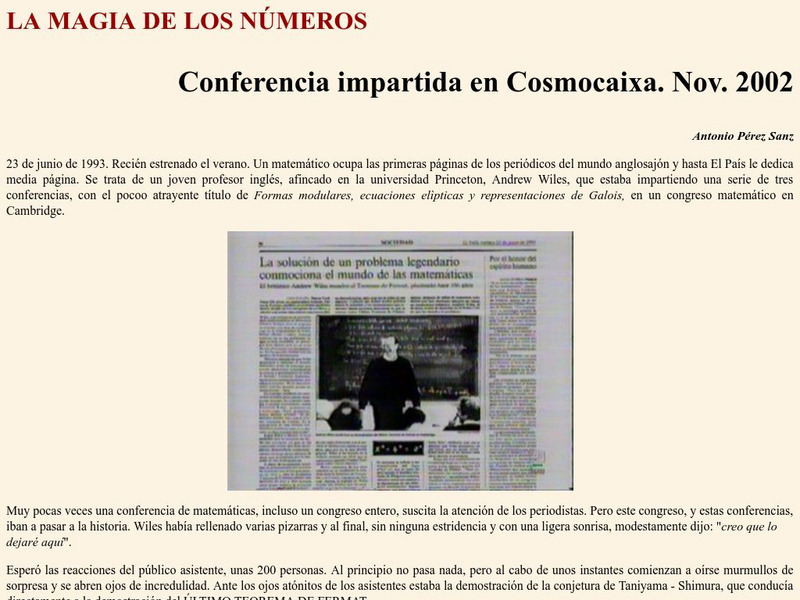 Ite: La Magia De Los Numeros Activity