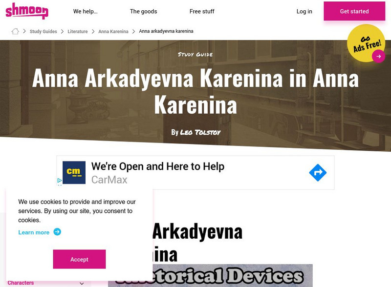 Shmoop: Anna Karenina Unit Plan Shmoop: Anna Karenina Unit Plan