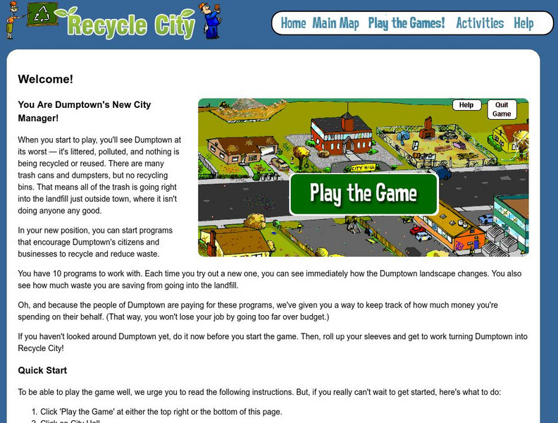 Epa: Dumptown Game Interactive Epa: Dumptown Game Interactive