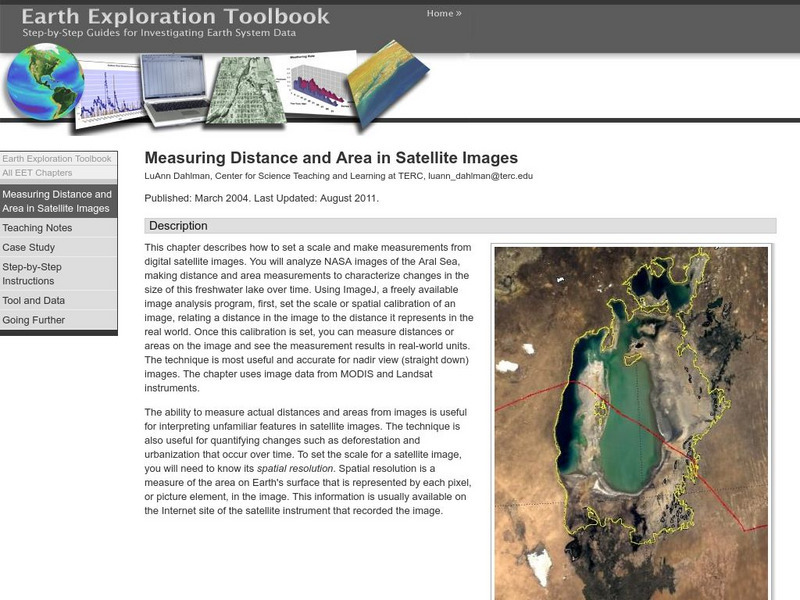 Serc: Measuring Distance and Area in Satellite Images Lesson Plan Serc: Measuring Distance and Area in Satellite Images Lesson Plan
