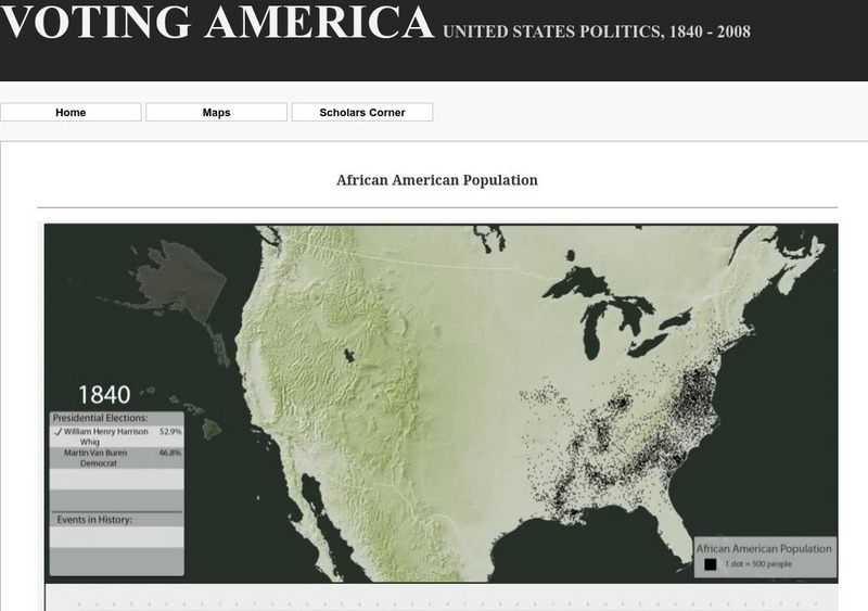 Digital Scholarship Lab: African American Population Density, 1840 2000 Interactive Digital Scholarship Lab: African American Population Density, 1840 2000 Interactive