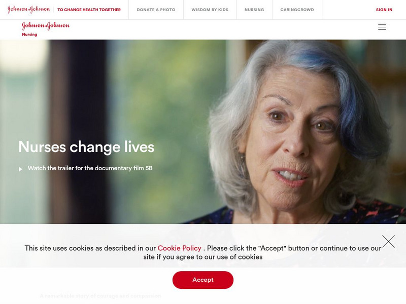 Johnson & Johnson: Discover Nursing Website Johnson & Johnson: Discover Nursing Website
