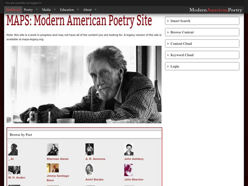 University of Illinois: Modern American Poetry: Online Companion Website University of Illinois: Modern American Poetry: Online Companion Website