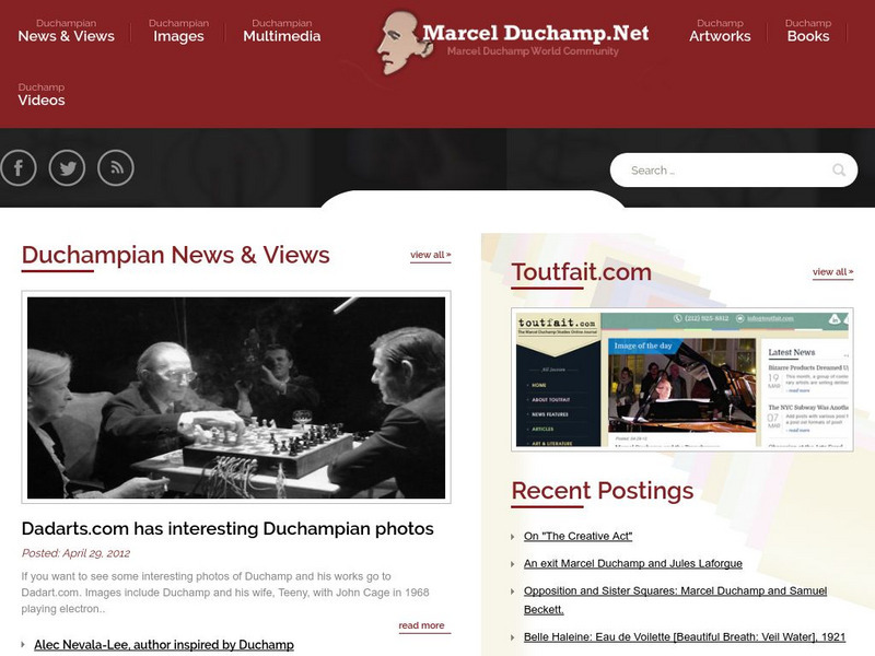 Marcel Duchamp World Community Website Marcel Duchamp World Community Website