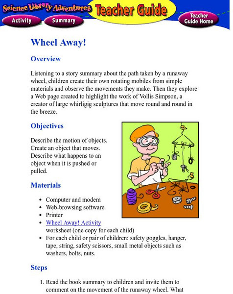 Houghton Mifflin: Eduplace: Science Library Adventures: Wheel Away! Activity Houghton Mifflin: Eduplace: Science Library Adventures: Wheel Away! Activity
