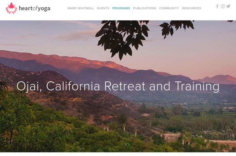 Heart of Yoga Association Website Heart of Yoga Association Website