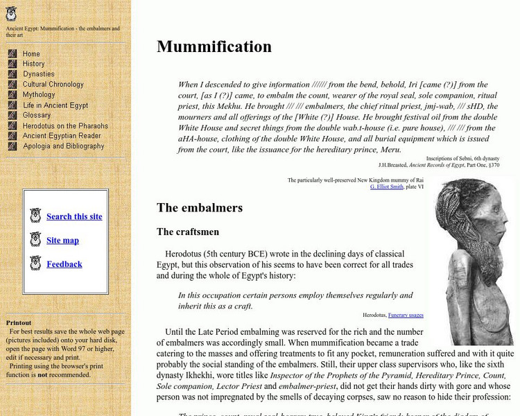 Reshafim: Mummification Handout Reshafim: Mummification Handout