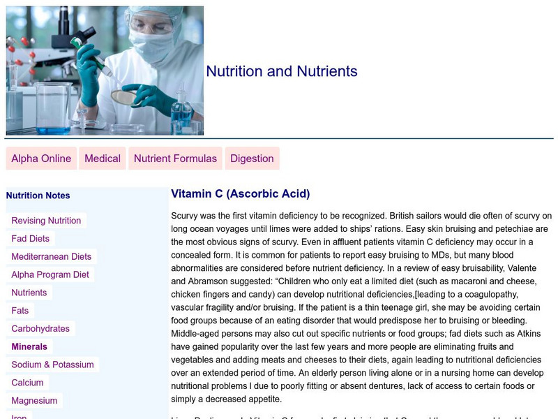 Vitamin C, Antioxidant Handout Vitamin C, Antioxidant Handout