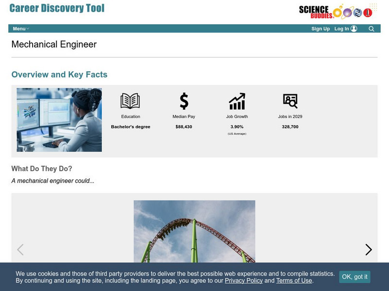 Science Buddies: Science Careers: Mechanical Engineer Activity Science Buddies: Science Careers: Mechanical Engineer Activity