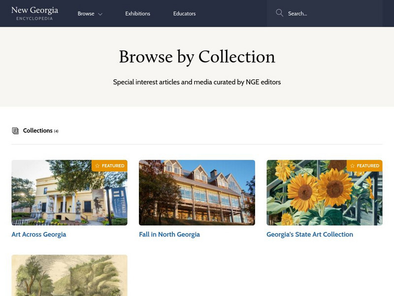 New Georgia Encyclopedia: Ten Major Civil War Sites in Georgia eBook