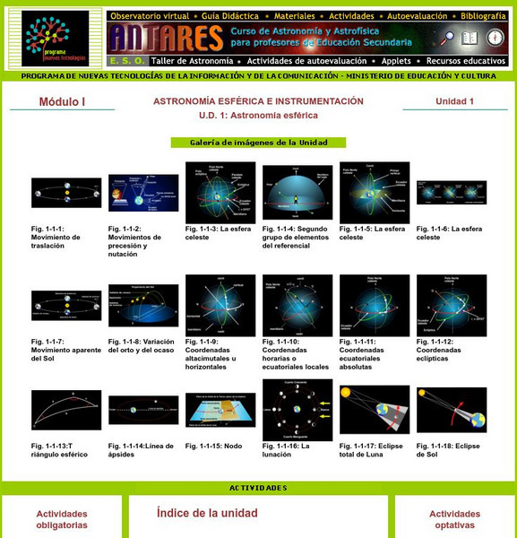 Ministerio De Educacion: Atronomia Esferica Modulo I Unidad 1 Unit Plan Ministerio De Educacion: Atronomia Esferica Modulo I Unidad 1 Unit Plan