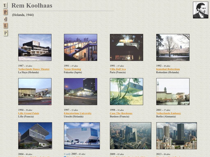 E Pd Lp: Rem Koolhaas Handout