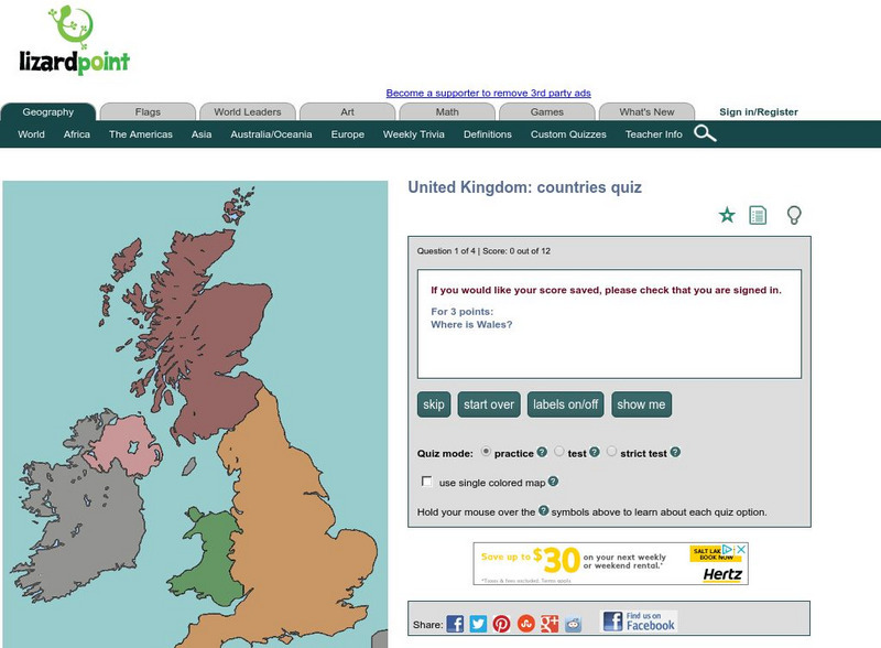 Lizard Point: United Kingdom: Countries Quiz Unknown Type Lizard Point: United Kingdom: Countries Quiz Unknown Type