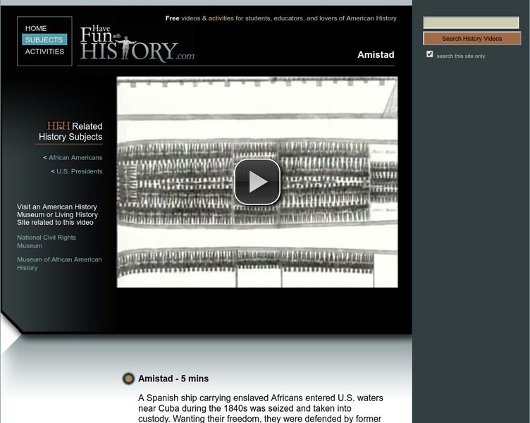 Have Fun With History: Amistad Instructional Video Have Fun With History: Amistad Instructional Video