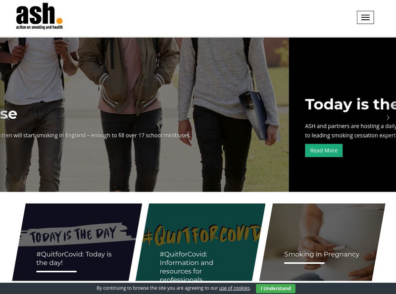 Action on Smoking and Health Website Action on Smoking and Health Website