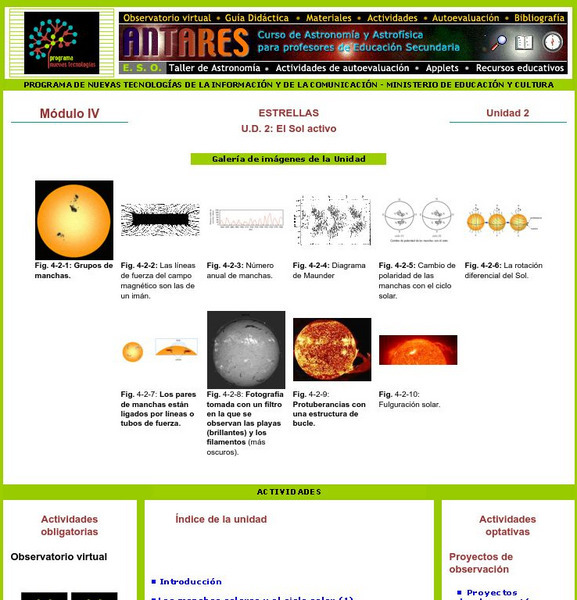 Ministerio De Educacion: El Sol Activo Modulo Iv Unidad 2 Unit Plan