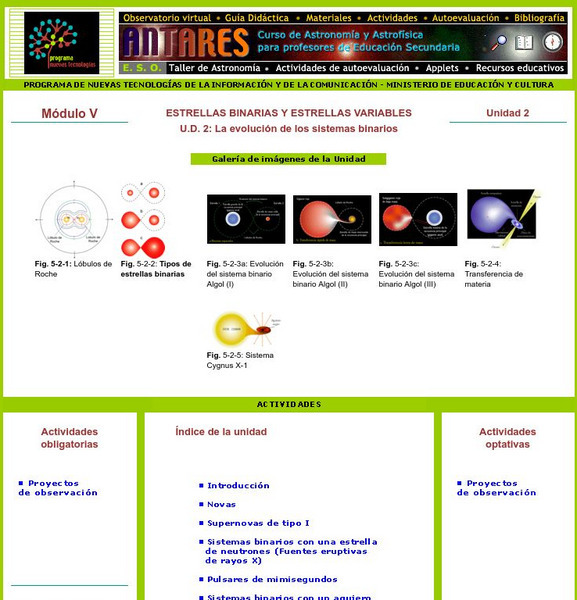 Ministerio De Educacion: Estrellas Binarias Y Variables Modulo v Unidad 2 Unit Plan Ministerio De Educacion: Estrellas Binarias Y Variables Modulo v Unidad 2 Unit Plan