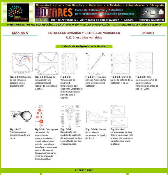 Ministerio De Educacion: Estrellas Variables Modulo v Unidad 3 Unit Plan Ministerio De Educacion: Estrellas Variables Modulo v Unidad 3 Unit Plan